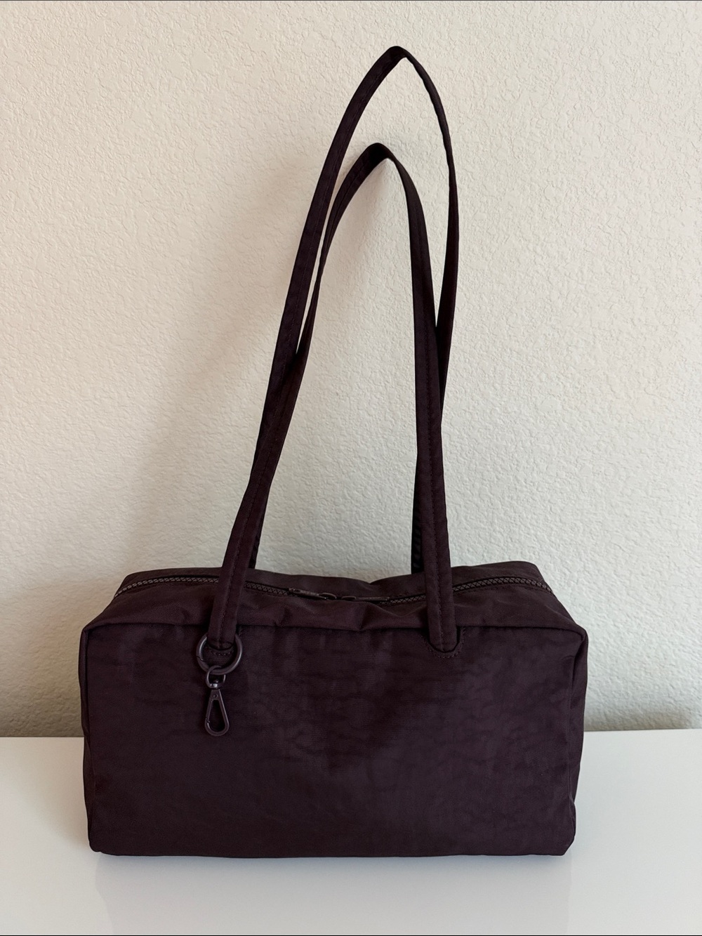 EUC Baggu Bowler in Chocolate Plum